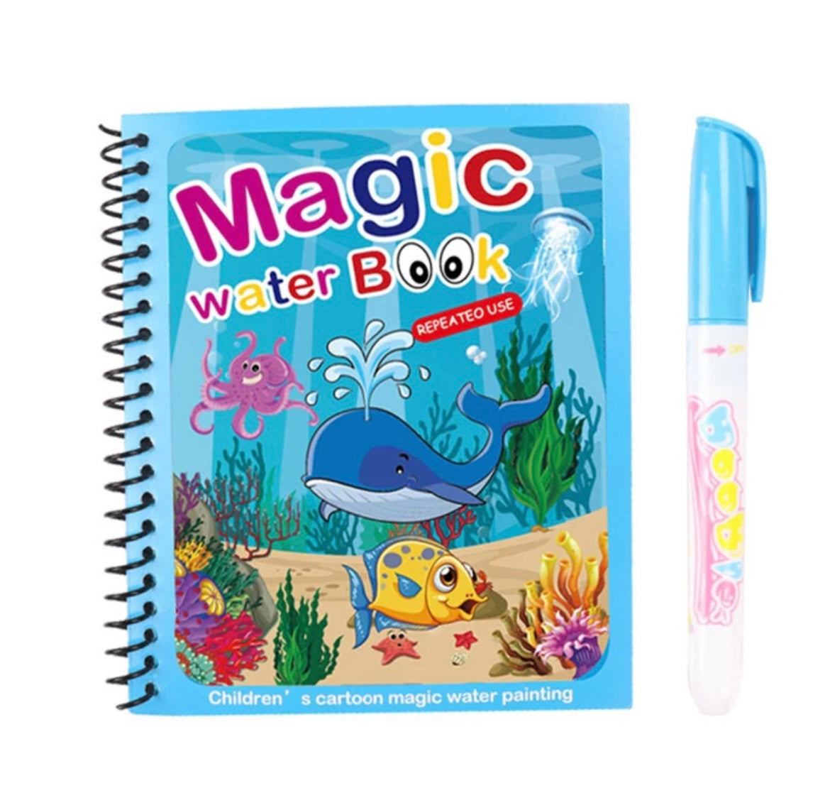 Magic Water Coloring Book - 3 pack